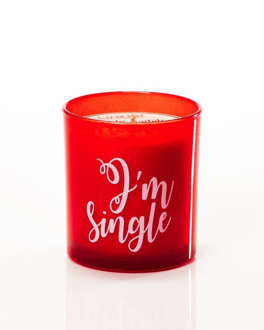 CANDELA VEGETALE AFORISMI - BOUQUET - I'm single