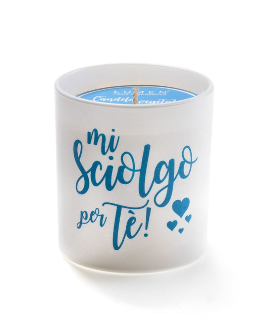 CANDELA VEGETALE AFORISMI - FICO - Mi sciolgo per te