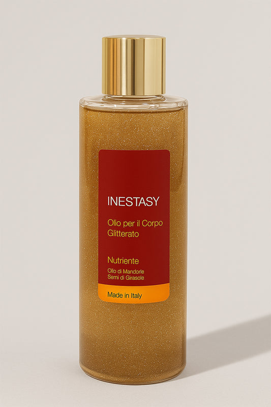 Olio per il Corpo Glitterato INESTASY