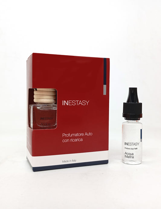 Profumatore Auto con Ricarica Inestasy - Acqua Marina