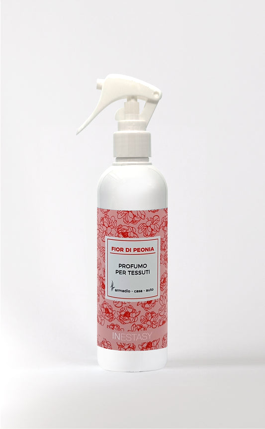 Profumo per tessuti spray Fior di Peonia - 250ml