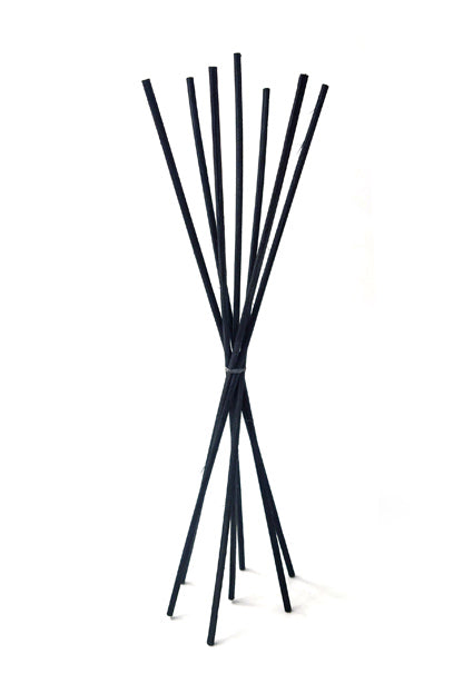 Rattan 40cm Nero (Bastoncini in mazzetto da 7 pezzi) per Vecchia Farmacia e Cubo 500/1000ml